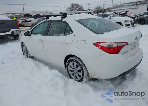 2014 Toyota Corolla Le z USA, uszkodzony, nr VIN 2T1BURHE3EC054505